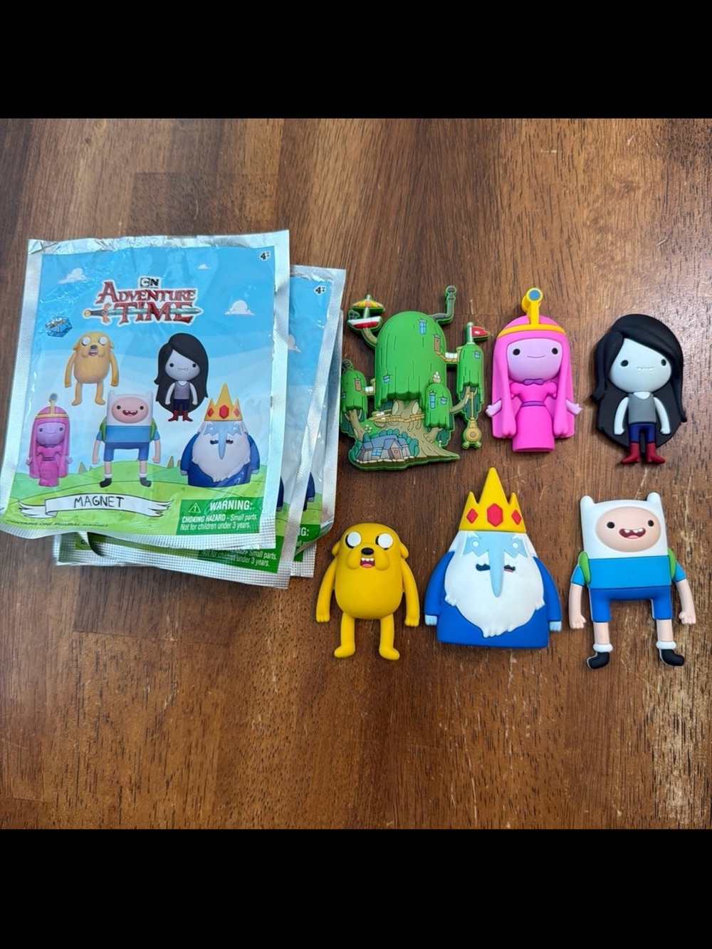 Complete Set-Adventure Time Blind Bag Magnets - Picture 2 of 7